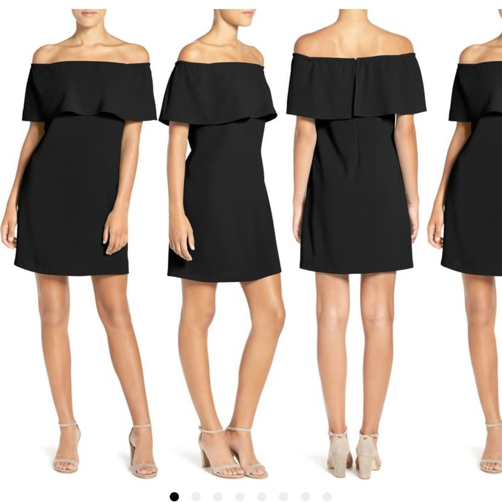 Charles Henry off the shoulder dress